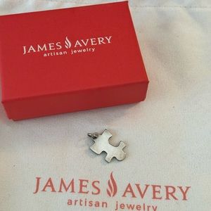 James Avery, Sterling silver, puzzle piece charm